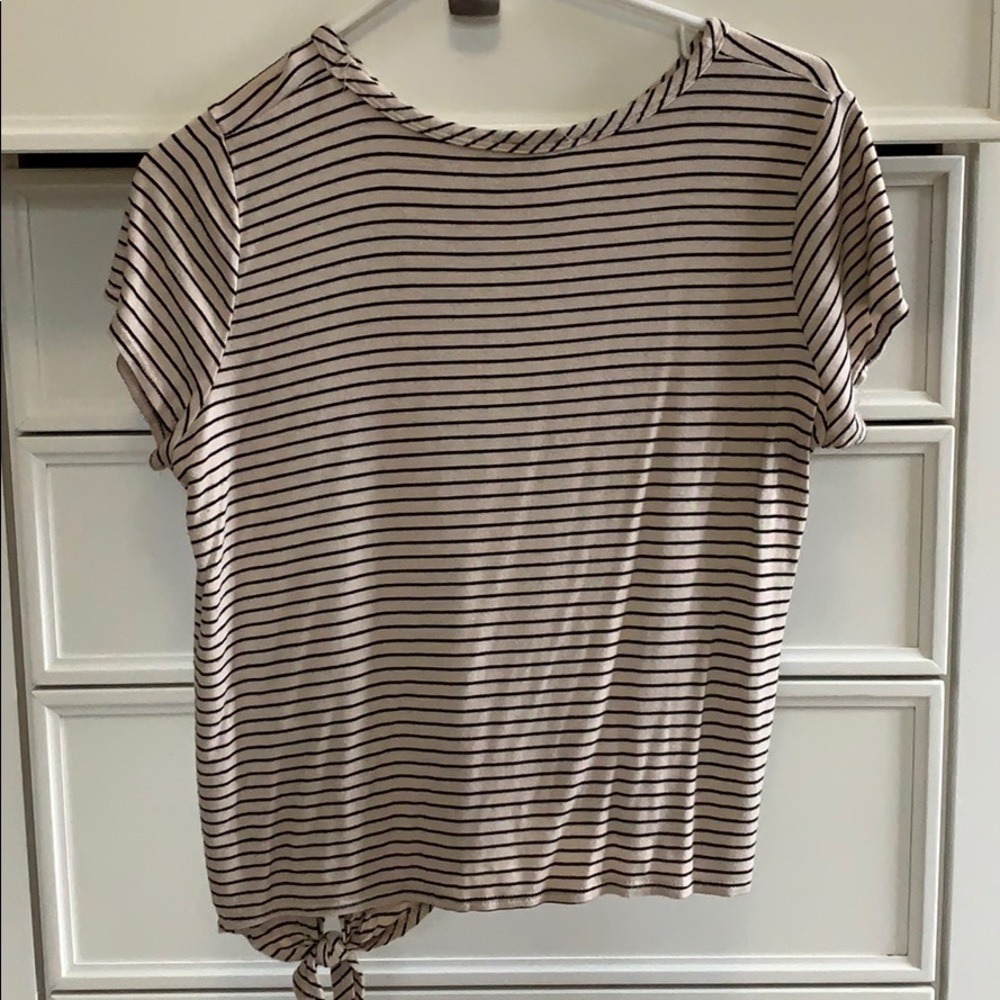 Basic Striped Tee - Picture 4 of 4